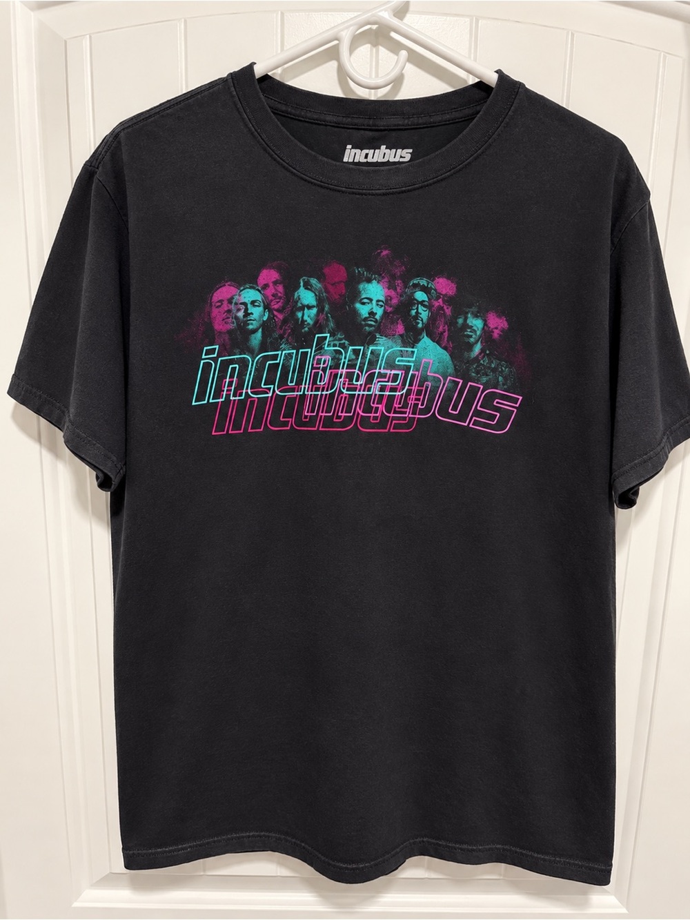 Incubus 2017 Tour Black Concert Band T-Shirt Men’s Large Double Sided